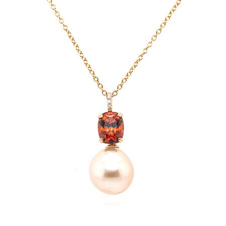 Pearl & Diamond Pendant