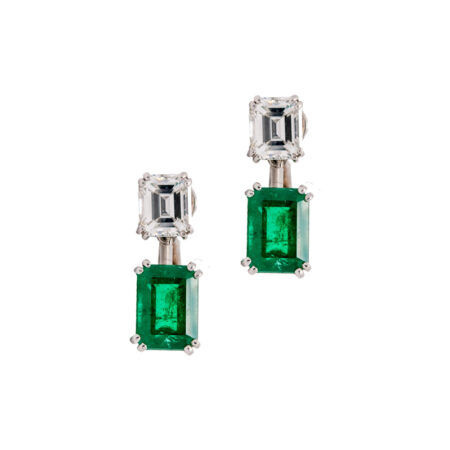 Emerald Drop Earrings