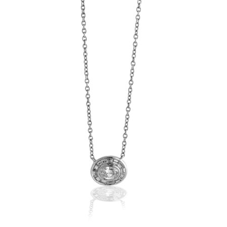 Diamond Stationary Necklace