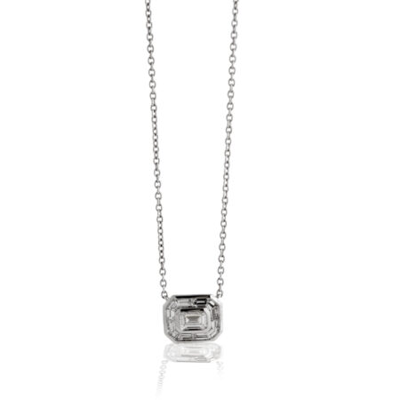 Diamond Stationary Necklace