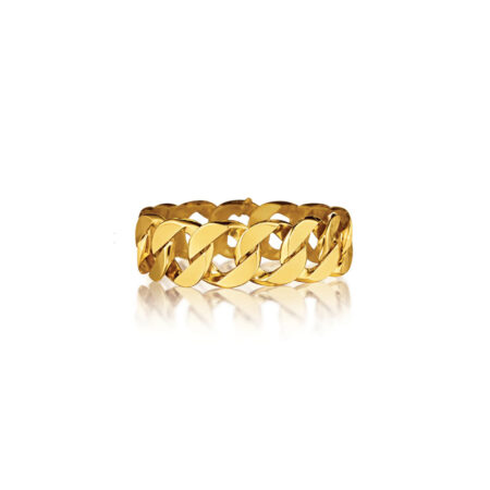 Gold "Curb-Link" Bracelet