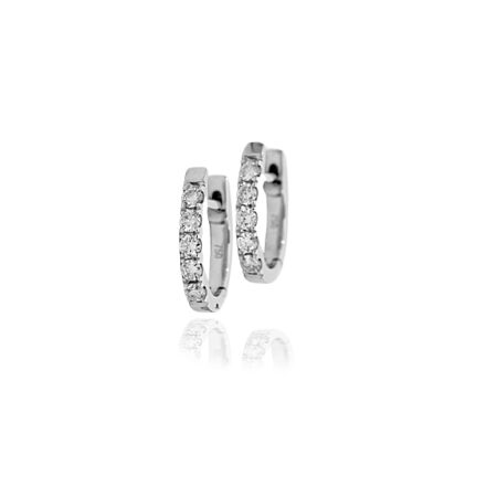 Diamond huggie Earrings