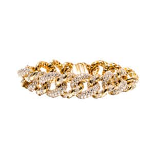 Diamond Curb ink Bracelet