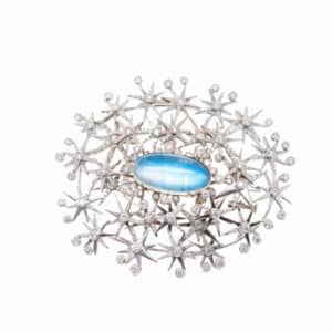 A Star Motif Pendant/Brooch