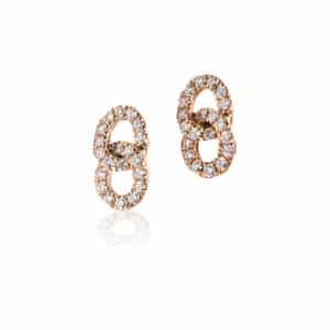 Love Link Diamond Earrings