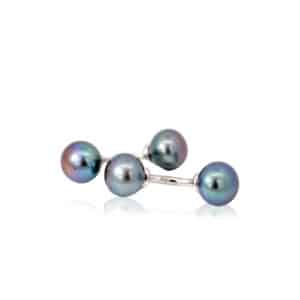 Gold and Pearl Cufflinks