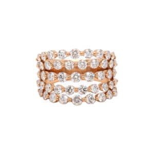 Multi Band Diamond Ring