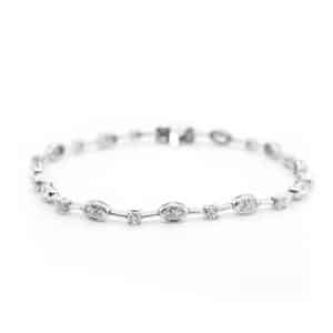 Diamond Station Bracelet