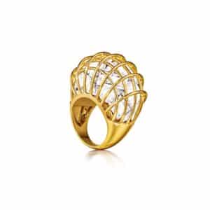 Verdura Caged Ring