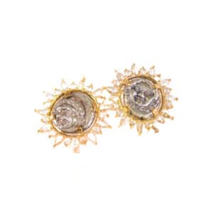 Apollonia Pontica Drachm Coin Earrings
