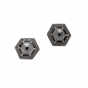 Black Diamond Earrings