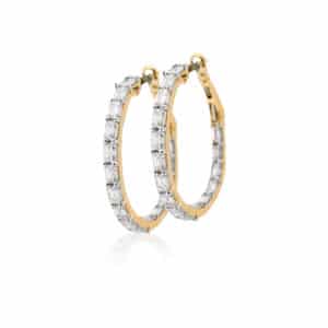 Emerald Diamond Earrings