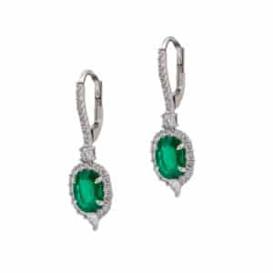 Emerald Drop Earrings