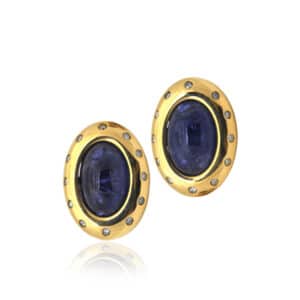 Pink Sapphires Drop Earrings