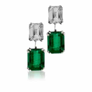 Emerald Drop Earrings