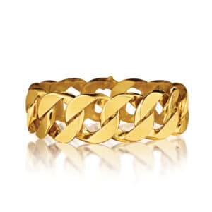 Gold "Curb-Link" Bracelet