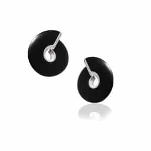 Verso Diamond Earclips