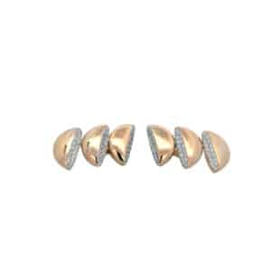 Eclisse Endless Diamond Earclips