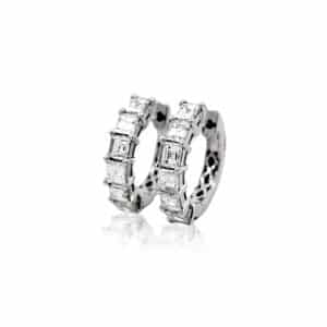 Diamond huggie Earrings