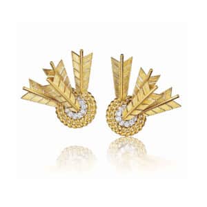 Verdura “TARGET” EARCLIPS