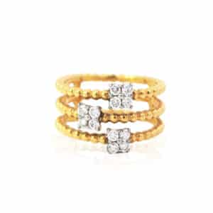 The Trio Diamond Ring